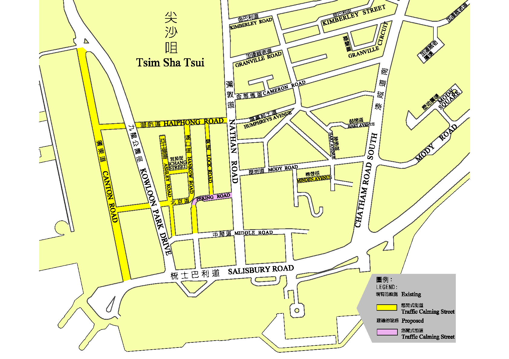 Map for Tsim Sha Tsui