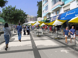 Stanley Main Street Photomontage of Proposed Part-time Pedestrian Street