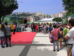 Photomontage of Proposed Part-time Pedestrian Street