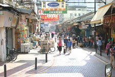 San Kung Street (existing) Part-time Pedestrian Street photo taken in November 2003