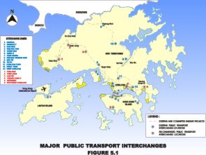 Major Public Transport Interchanges