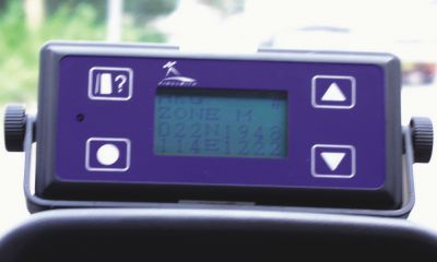 Typical in-vehicle transponder (vehicle position device)