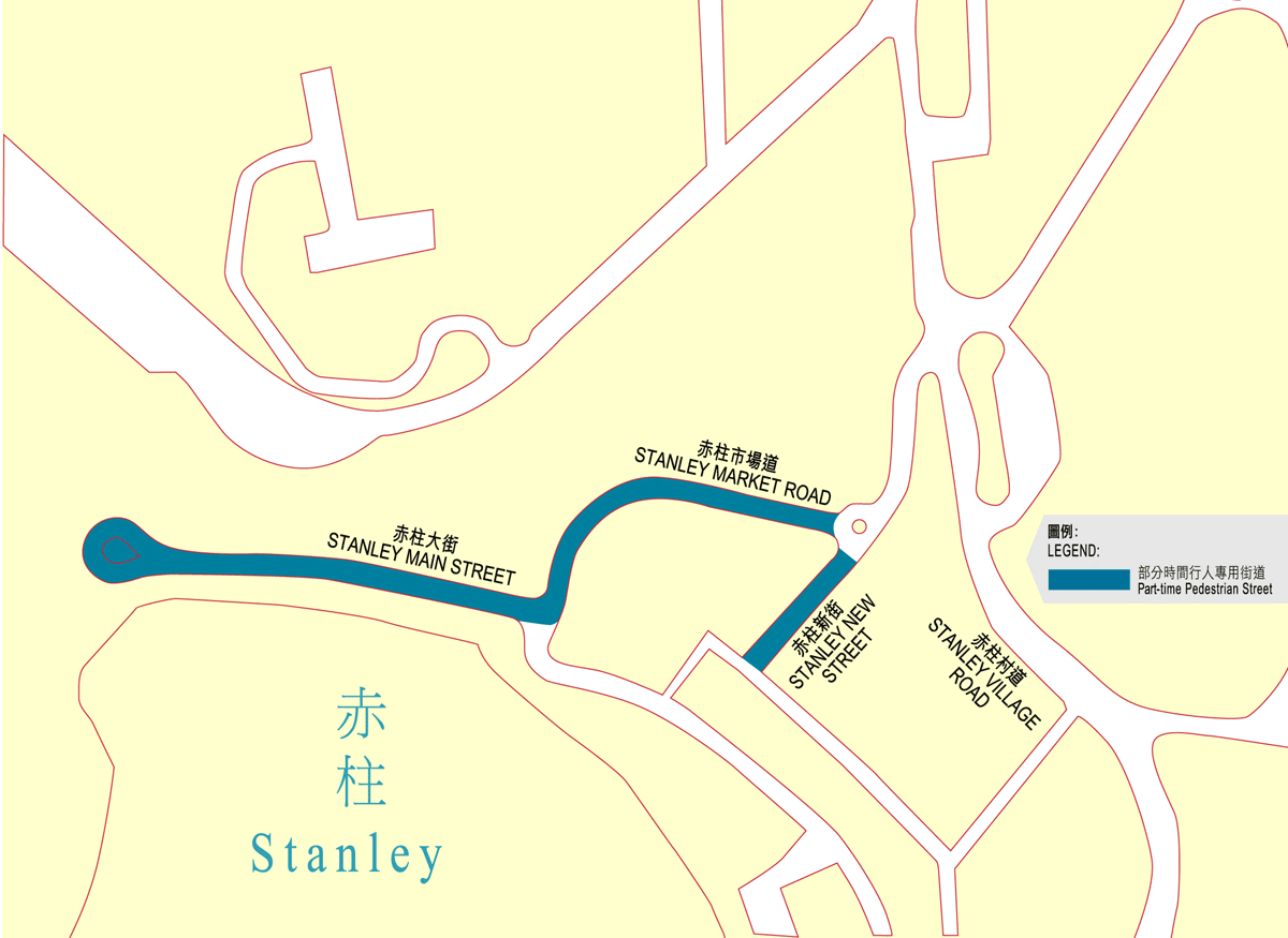 赤柱地圖