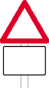 Warning Road Sign