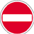 no entry for all vehicles