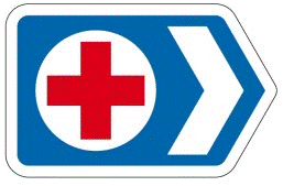 Direction to nearby hospital