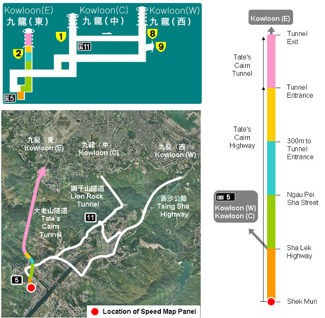 Details of Route to Kowloon (E)