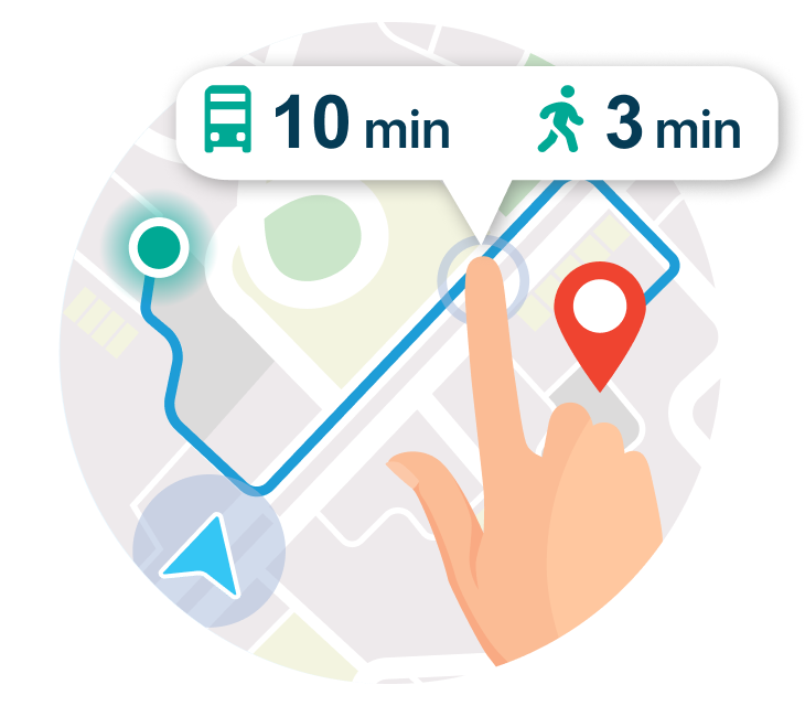 Point-to-point Trip Planning