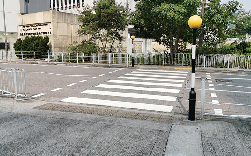 Picture of zebra crossings