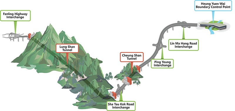 Heung Yuen Wai Highway