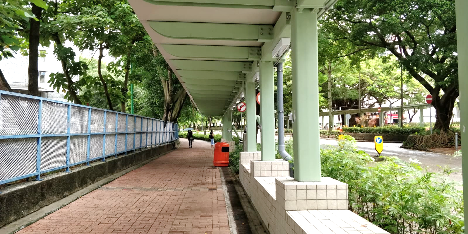 Provision of covered walkway on Po Ping Road, North District  