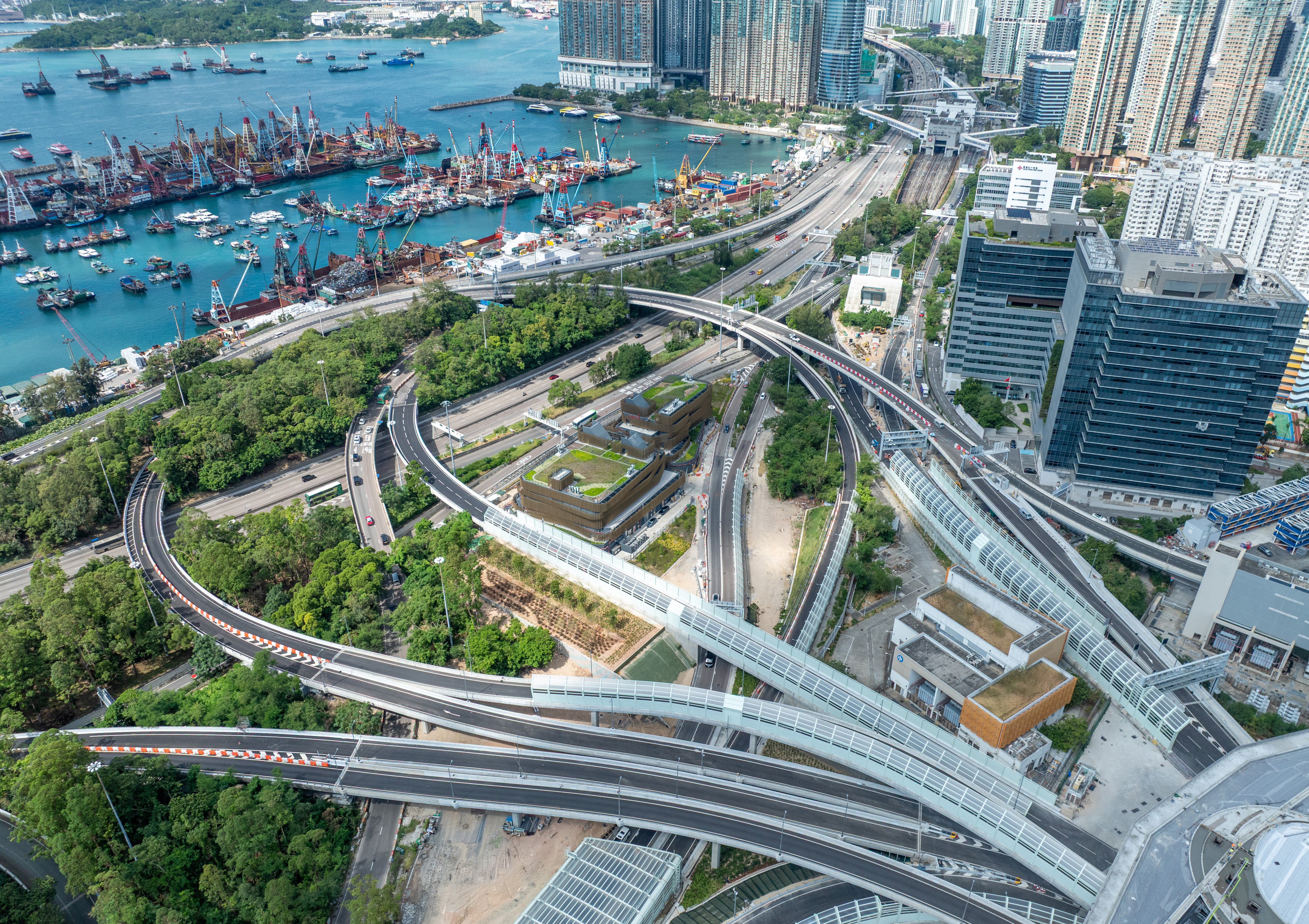 Central Kowloon Bypass (Yau Ma Tei section) Western Exit