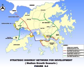 Strategic Highway Network for Development (Medium Growth Scenerio)