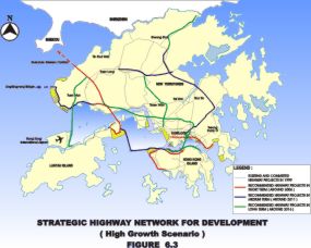 Strategic Highway Network for Development (High Growth Scenerio)