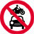 禁止汽车驶入标志