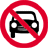 禁止汽车驶入，电单车及机动三轮车标志