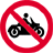 禁止电单车驶入标志