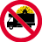禁止载有危险物品的车辆驶入标志
