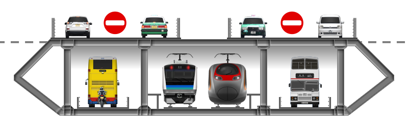 青屿干线上层 /下层 青屿干线上层 /下层