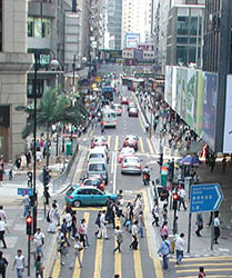 皇后大道中(現貌) 攝於 2003年10月