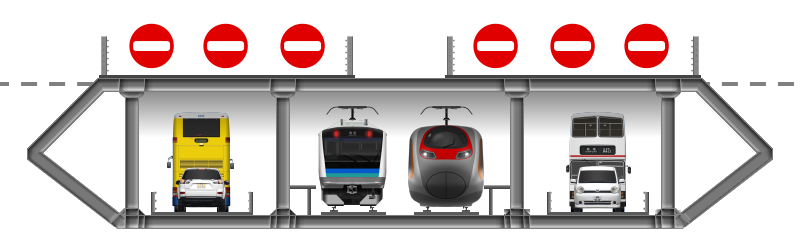 青嶼幹線下層 青嶼幹線下層