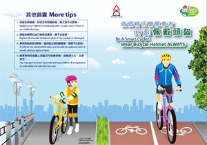Be A Smart Cyclist Wear Bicycle Helmet ALWAYS